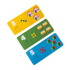 Puzzles Les chiffres Les Popipop - Puzzle éducatif - Moulin Roty 2