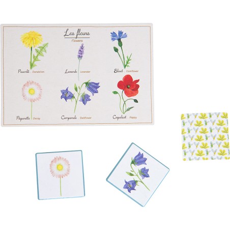 Loto de la nature le jardin du moulin - jeu - Moulin Roty