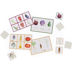 Mon loto mémo des légumes Le Jardin du Moulin - Moulin Roty 2