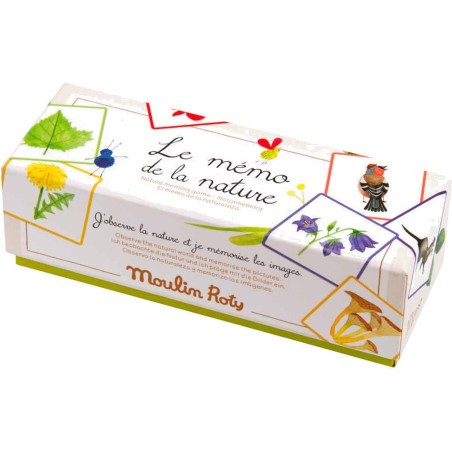 Memo de la nature le jardin du moulin - jeu - Moulin Roty