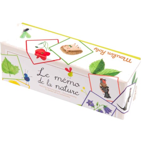 Memo de la nature le jardin du moulin - jeu - Moulin Roty