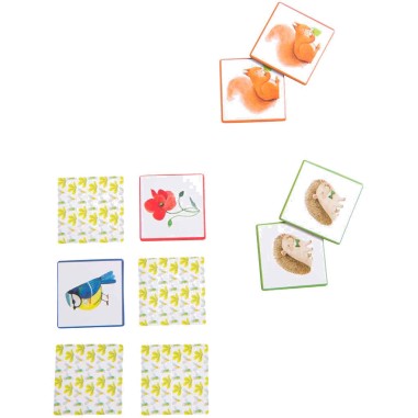 Memo de la nature le jardin du moulin - jeu - Moulin Roty