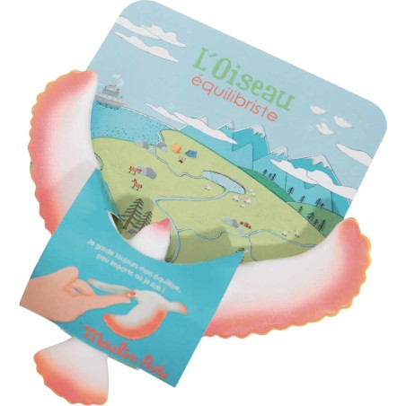 Oiseau Équilibriste Rose Les Petites Merveilles - Moulin Roty