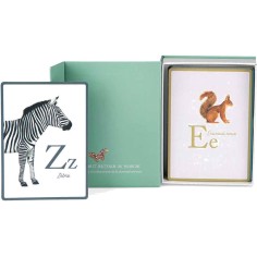 Cartes abécédaire animaux Tout autour du monde - Moulin Roty
