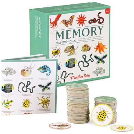 Mémory animaux Tout autour du Monde - Made in France - Moulin Roty