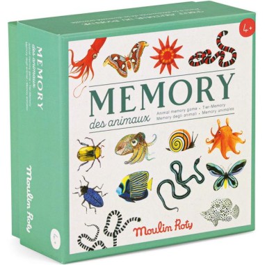Mémory animaux Tout autour du Monde - Made in France - Moulin Roty