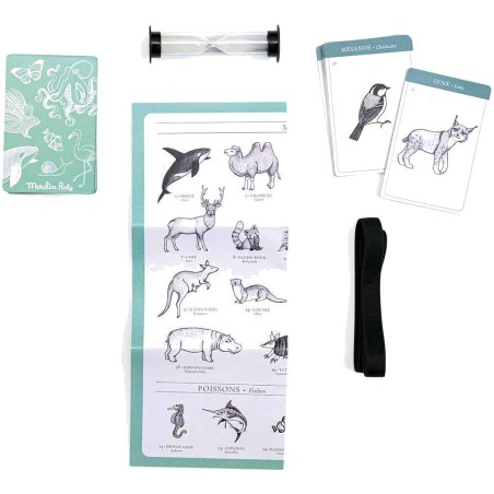 Jeu Qui suis-je des animaux Tout autour du Monde - Moulin Roty