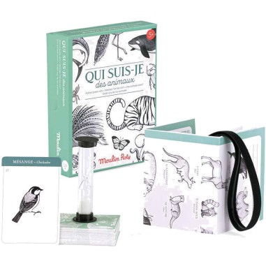 Jeu Qui suis-je des animaux Tout autour du Monde - Moulin Roty