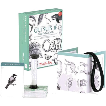 Jeu Qui suis-je des animaux Tout autour du Monde - Moulin Roty