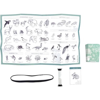 Jeu Qui suis-je des animaux Tout autour du Monde - Moulin Roty