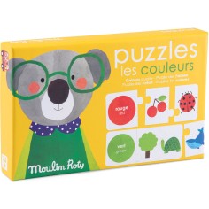 Puzzles Les couleurs Les Popipop - Puzzle éducatif - Moulin Roty 2