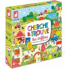 Cherche et trouve Les chiffres - Jeu de société enfant - Janod