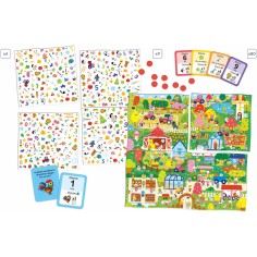 Cherche et trouve Les chiffres - Jeu de société enfant - Janod 2