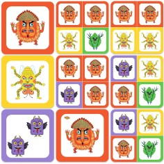 Jeu Monstrio - Jeu de cartes enfant - Djeco 2