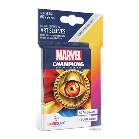 Protège cartes 50 sleeves Marvel Champions Dr Strange - Gamegenic