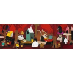 Puzzle gallery Volcania 350 pièces - Djeco 2