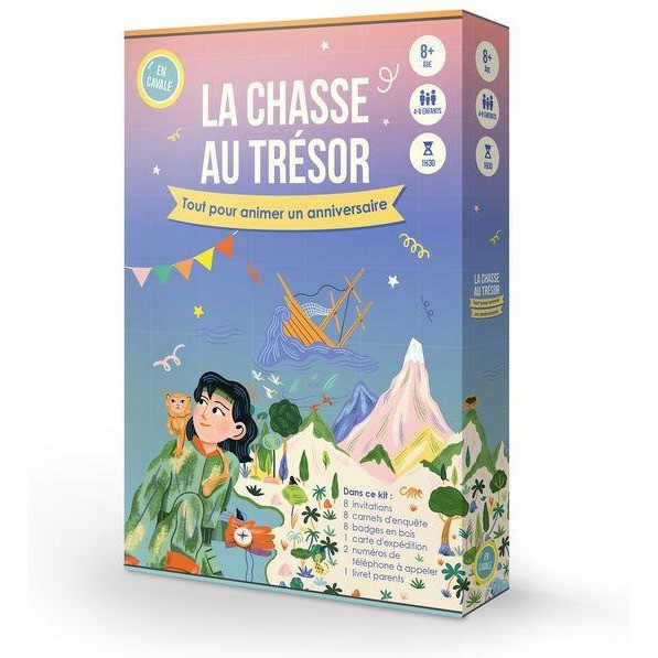 La chasse au trésor L'île tropicale En Cavale