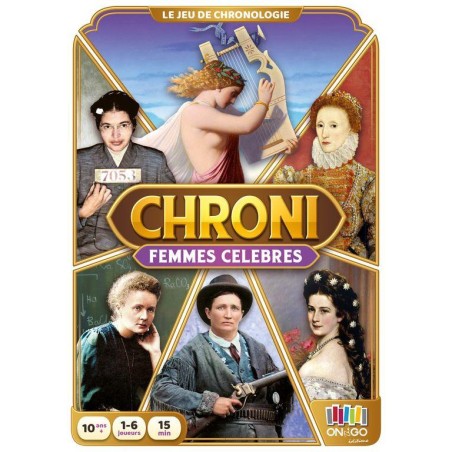Chroni - Femme Célèbres - Jeux de société - On the Go Editions