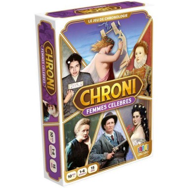 Chroni - Femme Célèbres - Jeux de société - On the Go Editions