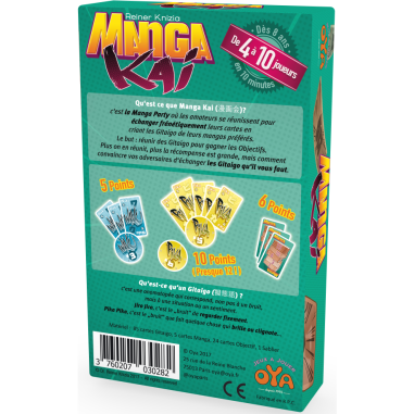 Manga Kai - Jeu de société - Oya