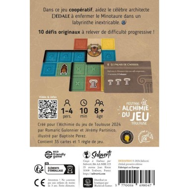Dédale - Jeux de société - Subverti