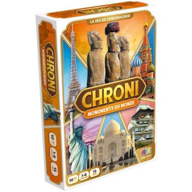Chroni - Monuments du Monde - Jeux de société - On the Go Editions
