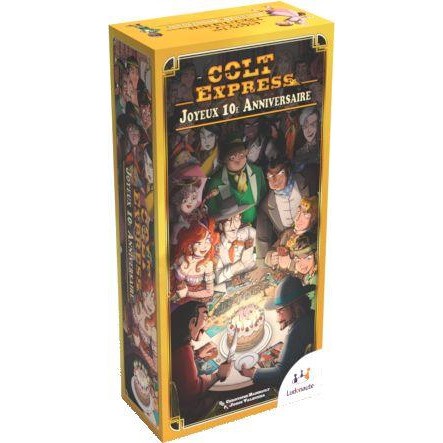 Colt Express : Joyeux 10e Anniversaire Extension Ludonaute