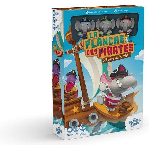 La planche des pirates : défense de tomber ! The Flying Games