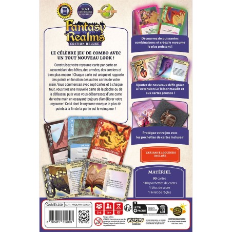 Fantasy Realms Deluxe - Jeu de Cartes - Don t Panic Games