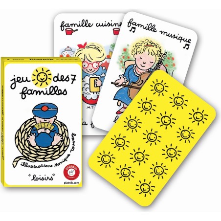 Jeu des 7 Familles - Loisirs - Jeux de société - Piatnik