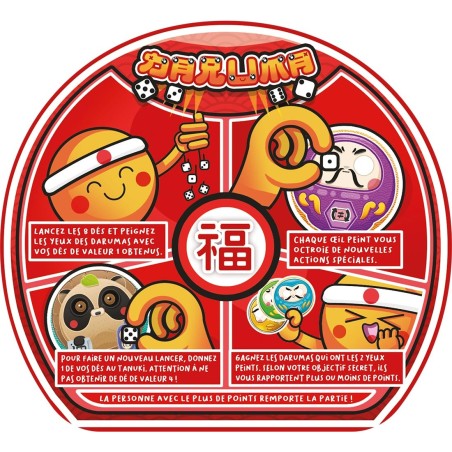 Daruma - Jeu de Société - Jeu de Dés - Igiari