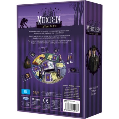 Mercredi - L'Attaque du Hyde - Jeux de société - Mixlore