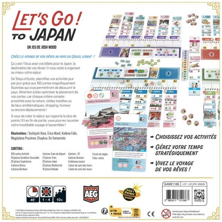 Let's Go ! To Japan - Jeu de Société - Don t Panic Games