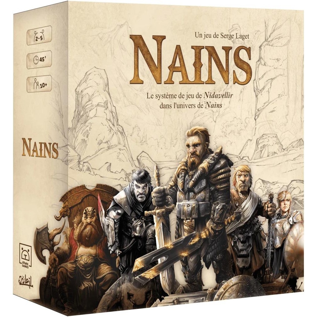 Nains la mécanique Nidavellir Grrre Games