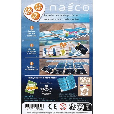 Naéco - Jeu de Société - Jeu de Cartes - Opla