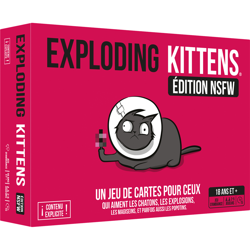 Nsfw Version Édition Rose Exploding Kittens