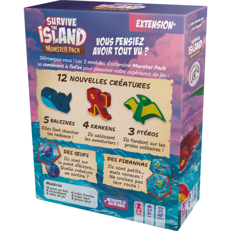 Survive The Island - Monster Pack Fr - Zygomatic