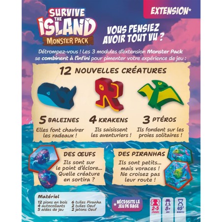 Survive The Island - Monster Pack Fr - Zygomatic