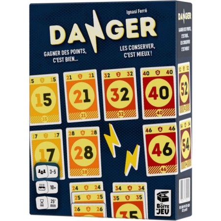 Danger - Jeu de Cartes - Jeu de Société - La Boite de Jeu