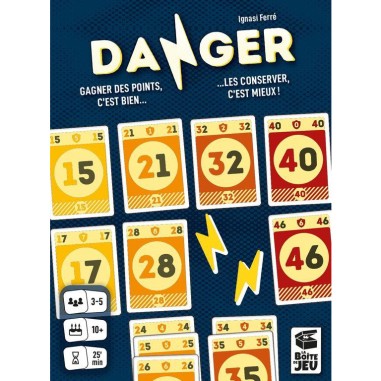 Danger - Jeu de Cartes - Jeu de Société - La Boite de Jeu