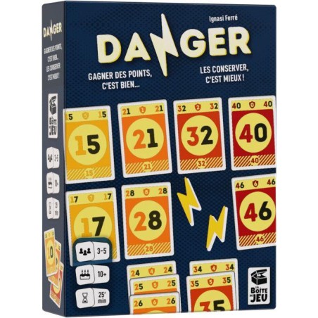 Danger - Jeu de Cartes - Jeu de Société - La Boite de Jeu