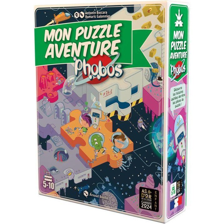 Mon Puzzle Aventure : Phobos 42 pièces Game Flow