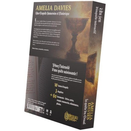 Amelia Davies - La Quete Du Graal - Unsolved Enigmas