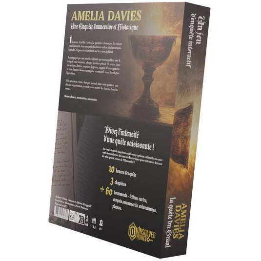 Amélia Davies La Quête du Graal Unsolved Enigmas