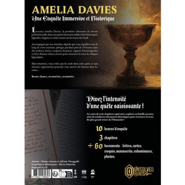 Amelia Davies - La Quete Du Graal - Unsolved Enigmas