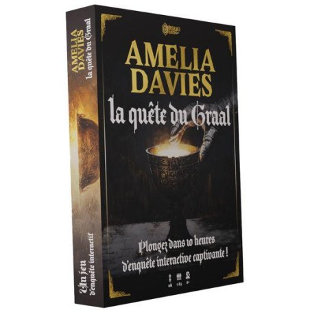 Amelia Davies - La Quete Du Graal - Unsolved Enigmas