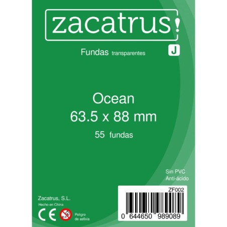 Protège-cartes Zacatrus Ocean - Standard: 63,5 mm x 88 mm - Zacatrus - Accessoires - Gigamic