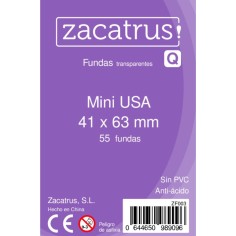 Protège-cartes Zacatrus Mini Usa - 41 mm x 63 mm - Zacatrus - Accessoires - Gigamic