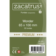 Protège-cartes Zacatrus Wonder premium - 65 mm X 100 mm - Zacatrus - Accessoires - Gigamic