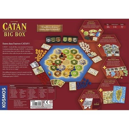 Catan - Big Box - Jeu de société - Edge - Kosmos